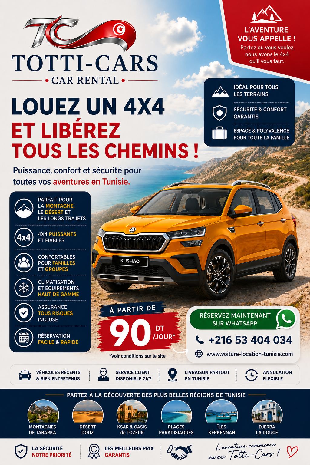Location voiture Tunisie