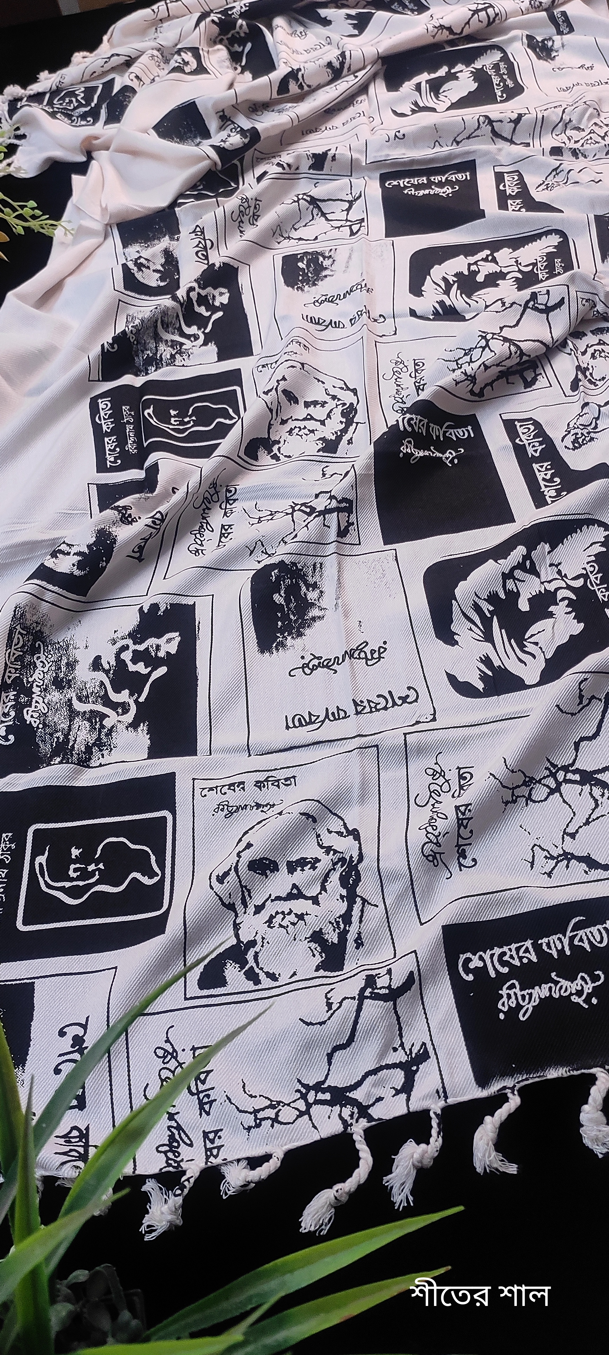 শীতের শাল 