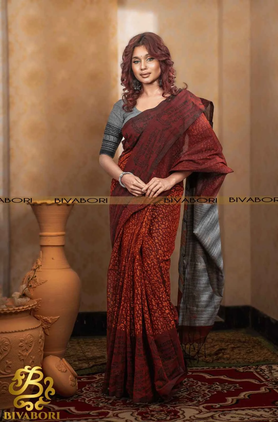 বেলা বোস - থিম শাড়ি