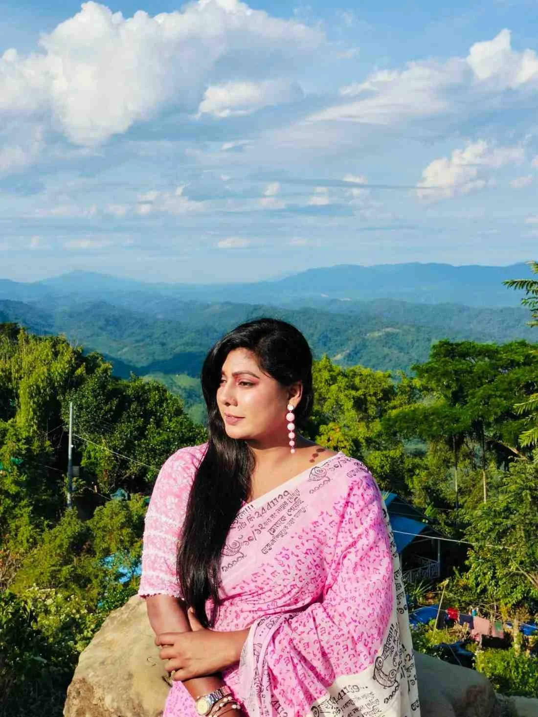 বেলা বোস - থিম শাড়ি