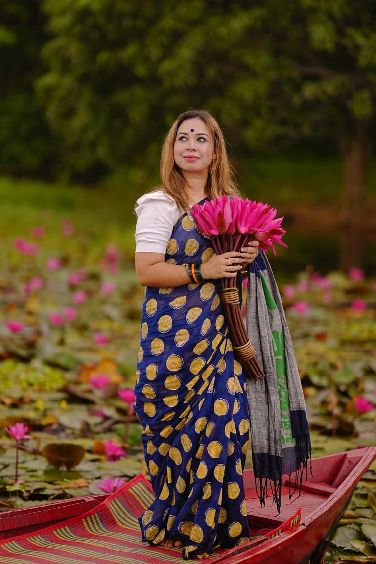 কদম - থিম শাড়ি