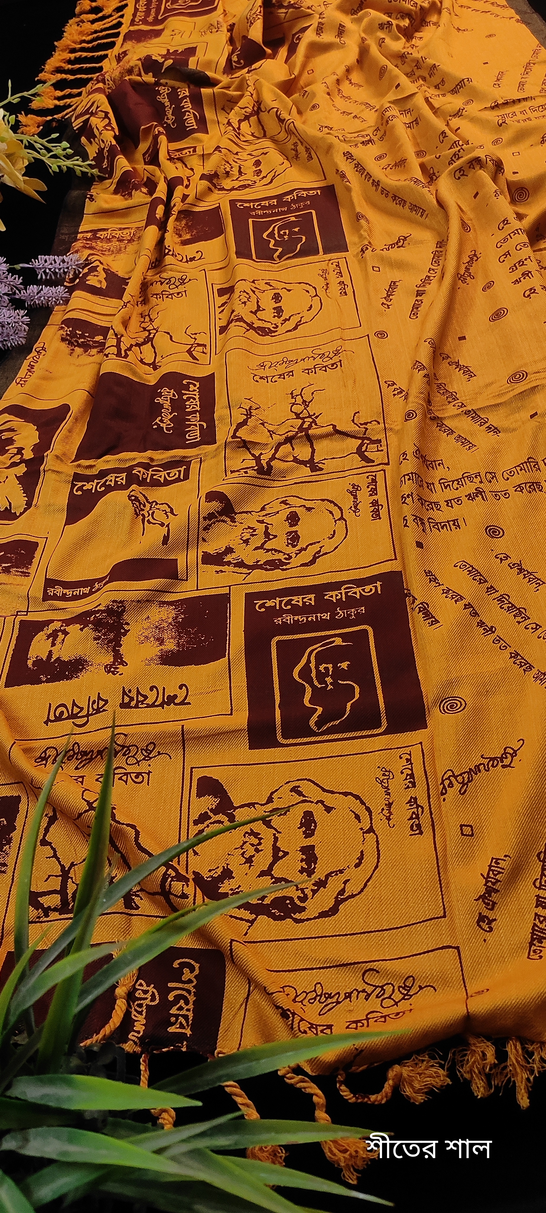 শীতের শাল 