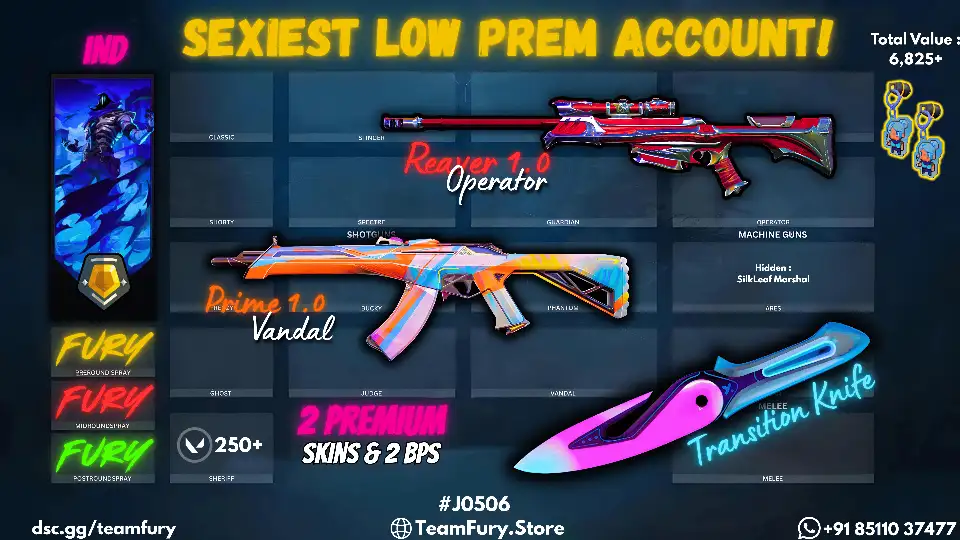 Prime Vandal + Reaver Operator With BattlePass