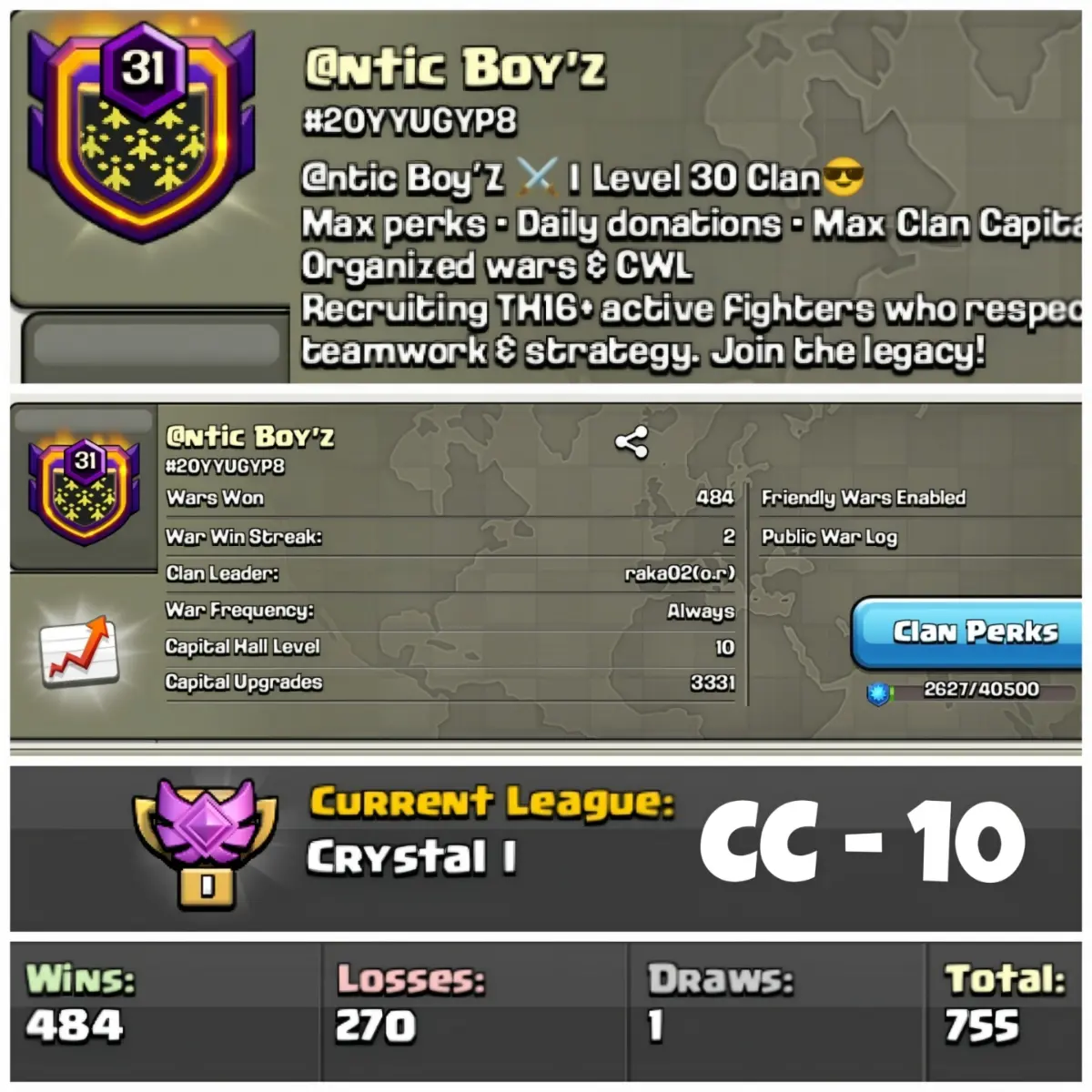 Level 31 Clan