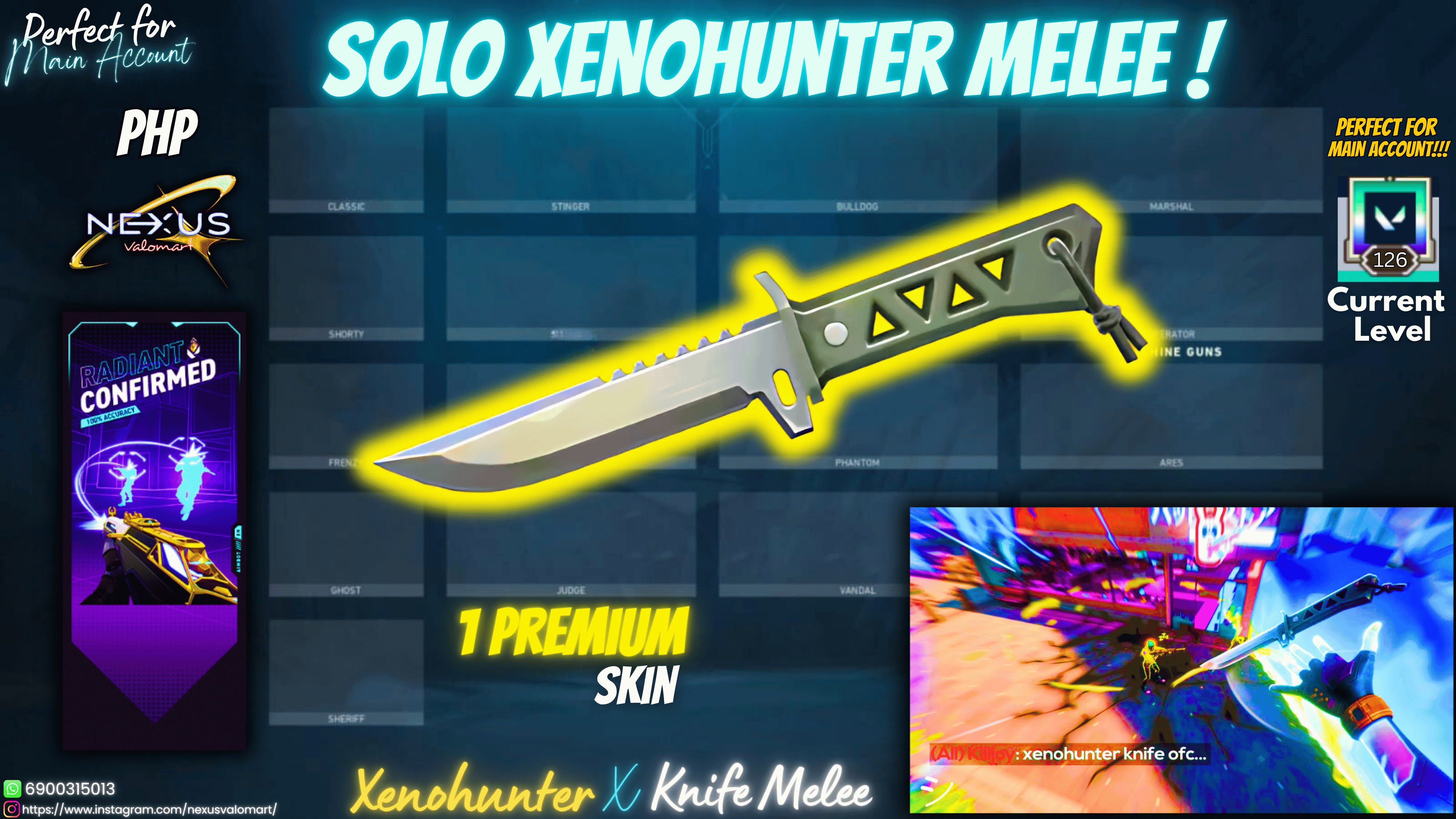 Solo Xenohunter Knife ( Limited )