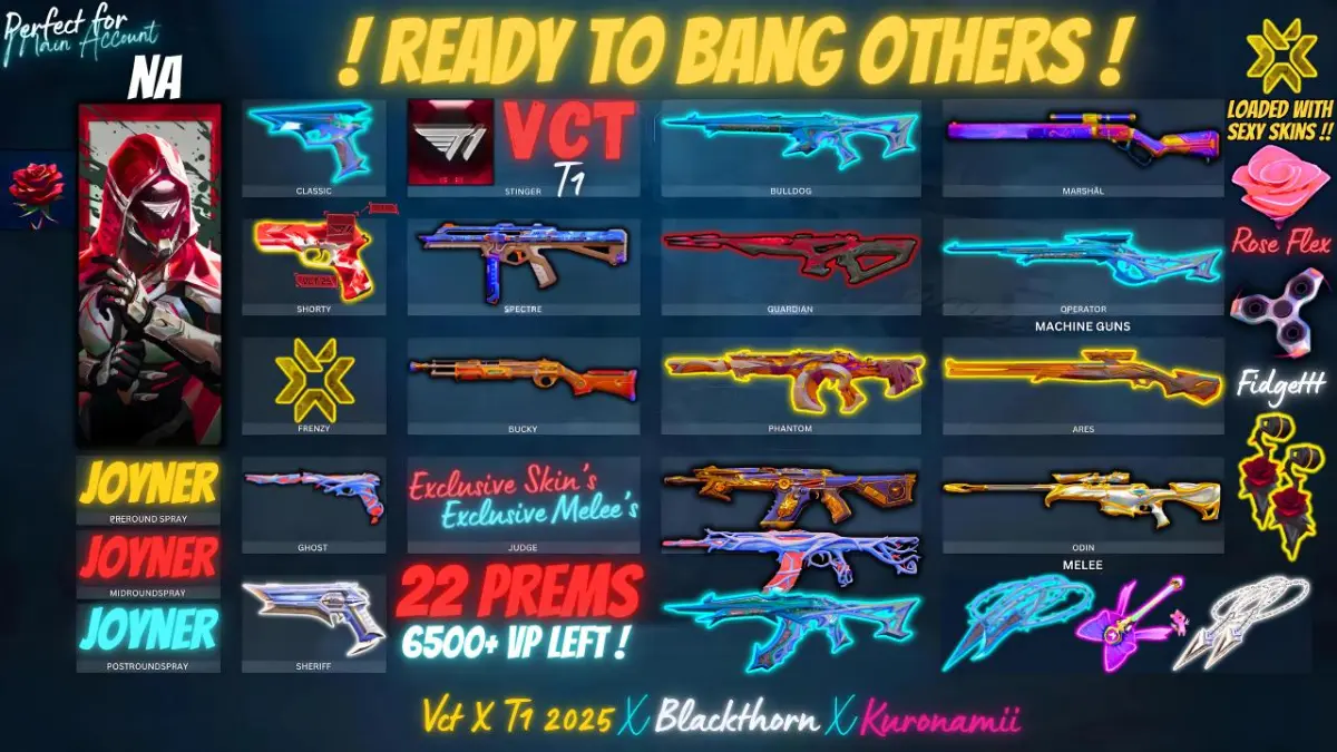 22 Prem + 6.5k Vp