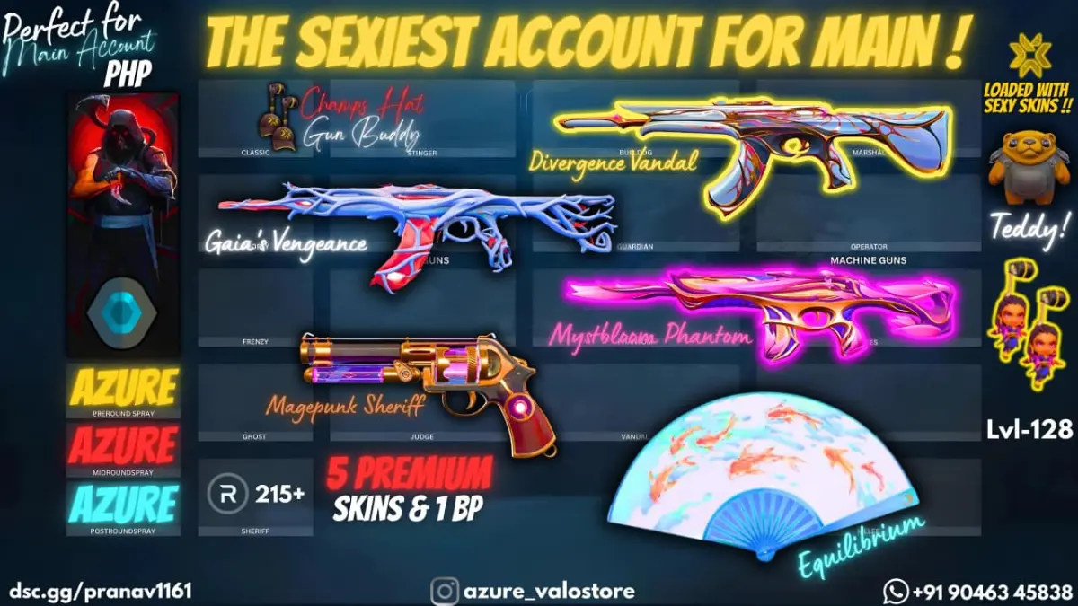 ⭐ **5 PREMIUM SKINS + 1 BPS** ⭐