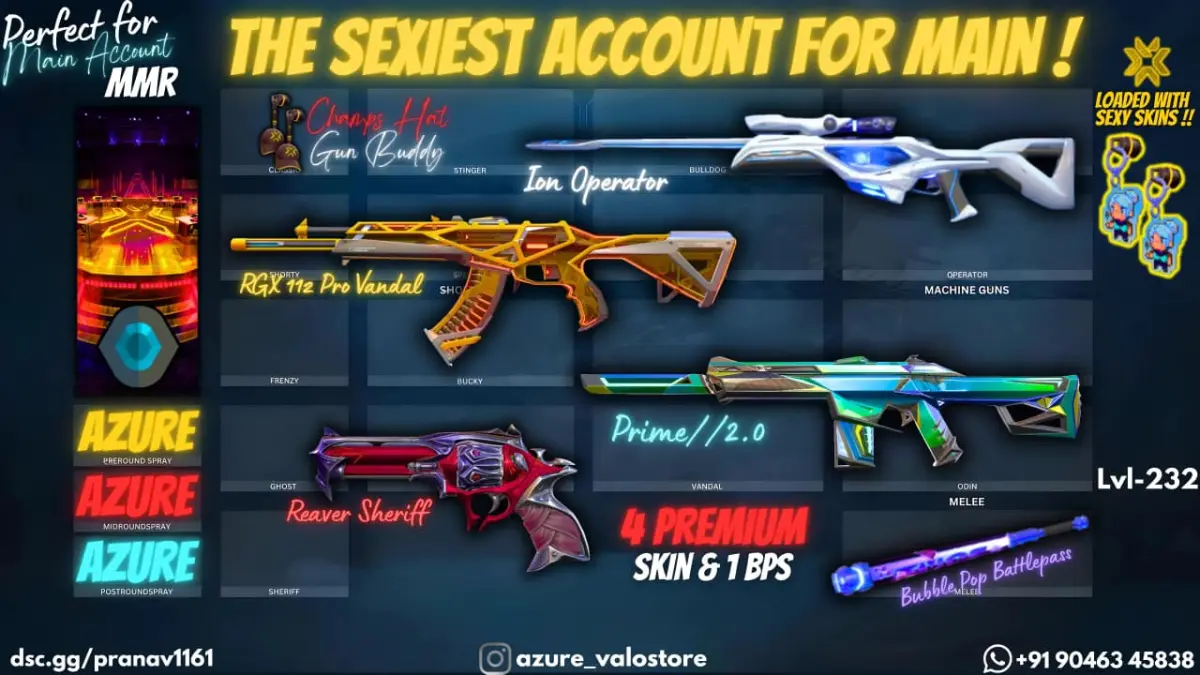 ⭐ **4 PREMIUM SKINS + 1 BPS** ⭐