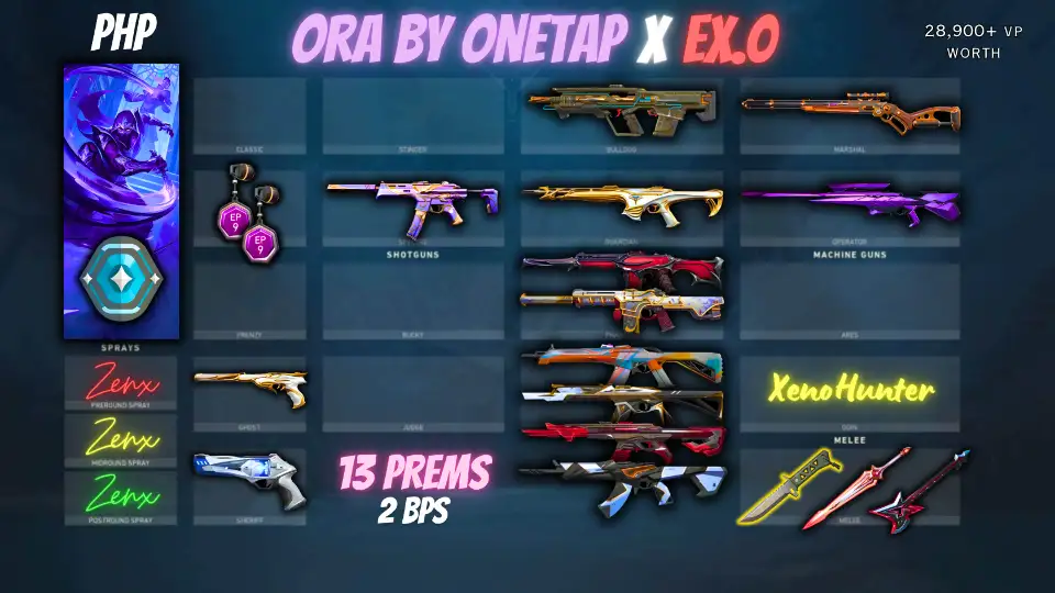13 PREMIUM 2 BATTLEPASS | EXO X ORA X ARAXYS