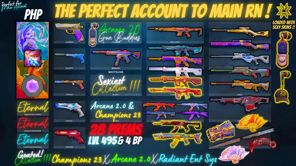 28 Prem 4 BP (Arcane Bundle X Champs 25 X Champs 22 X Ignite Fan)