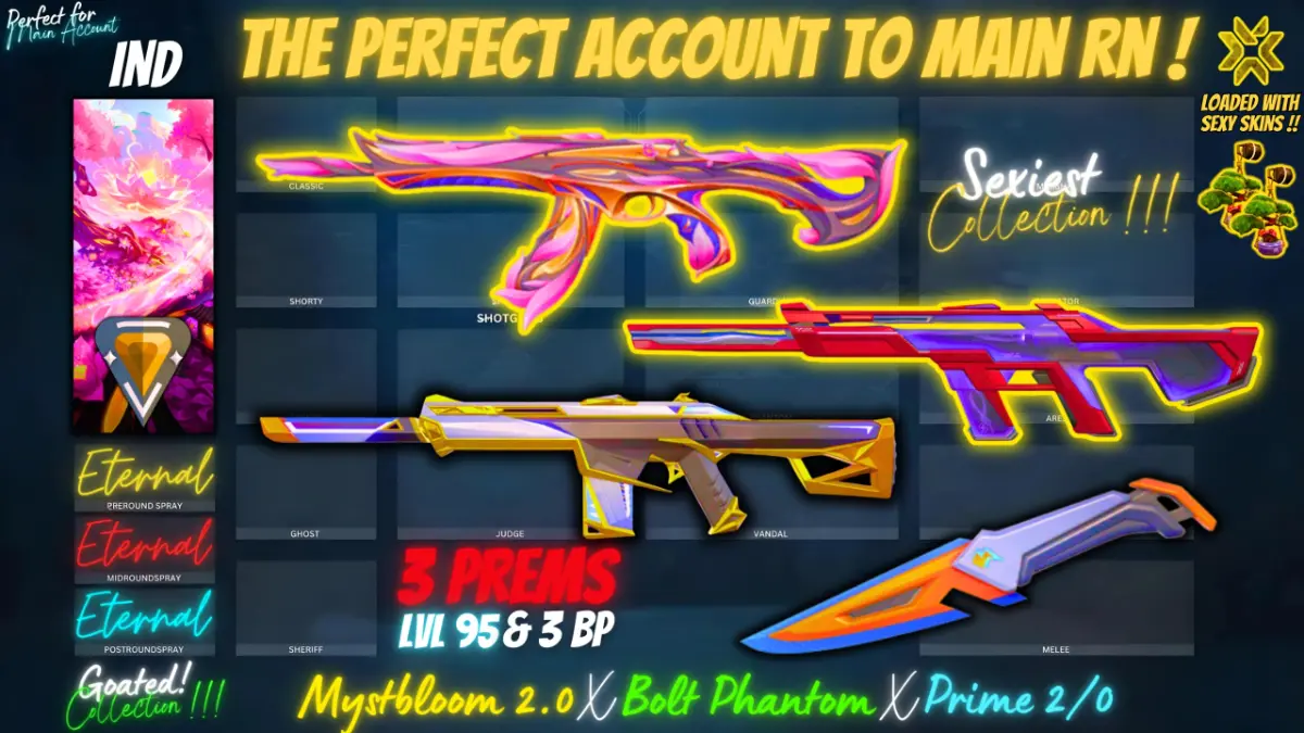 3 Prem 3 BP (Mystbloom X Bolt X Prime)