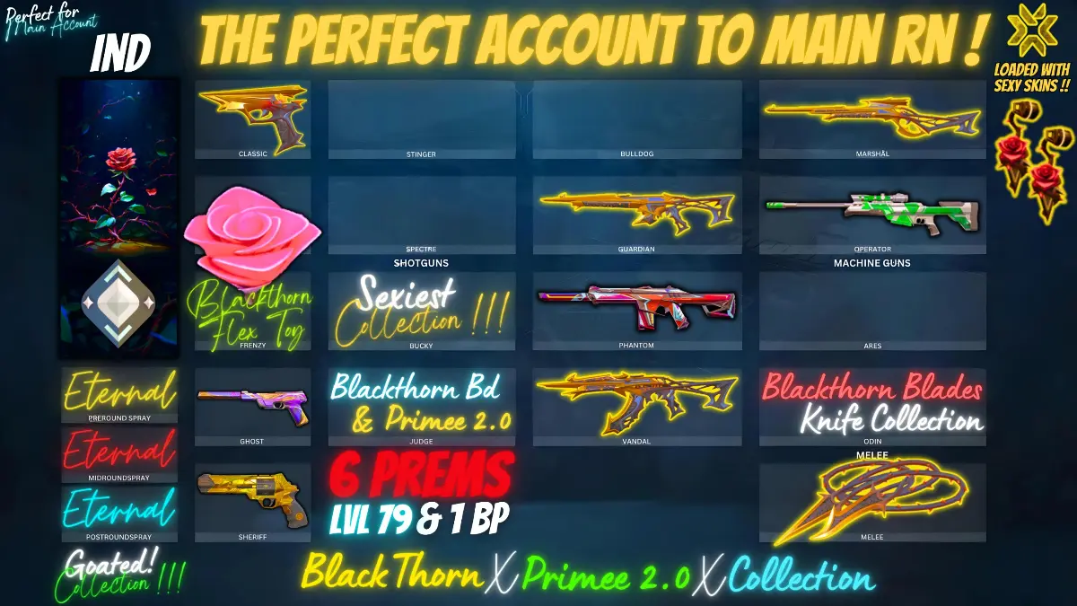 6 Prem 1 BP  (Blackthorn Bundle X Prime Phantom)