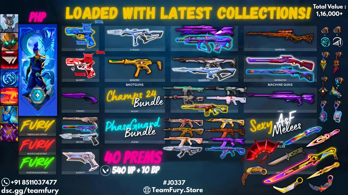 40 Premium Skins With All Latest Skins