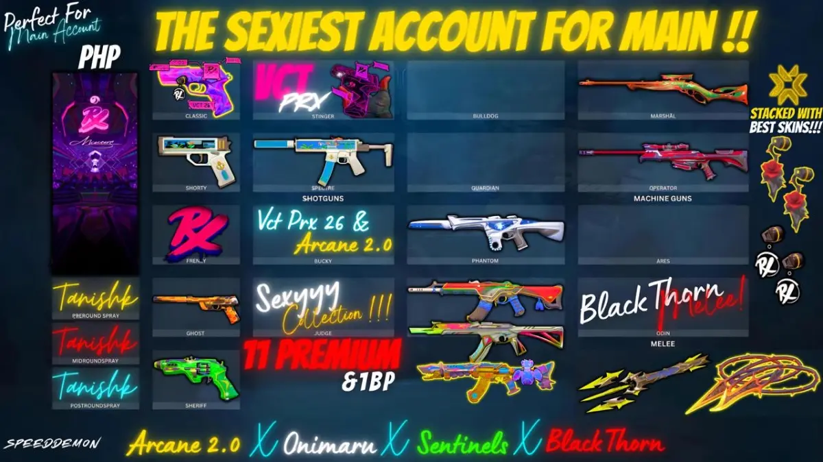 SEXIEST 11 PREM SPREAD | ARCANE X VCT