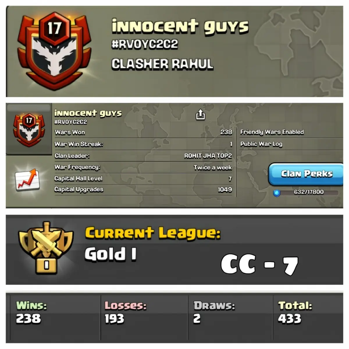 Level 17 Clan