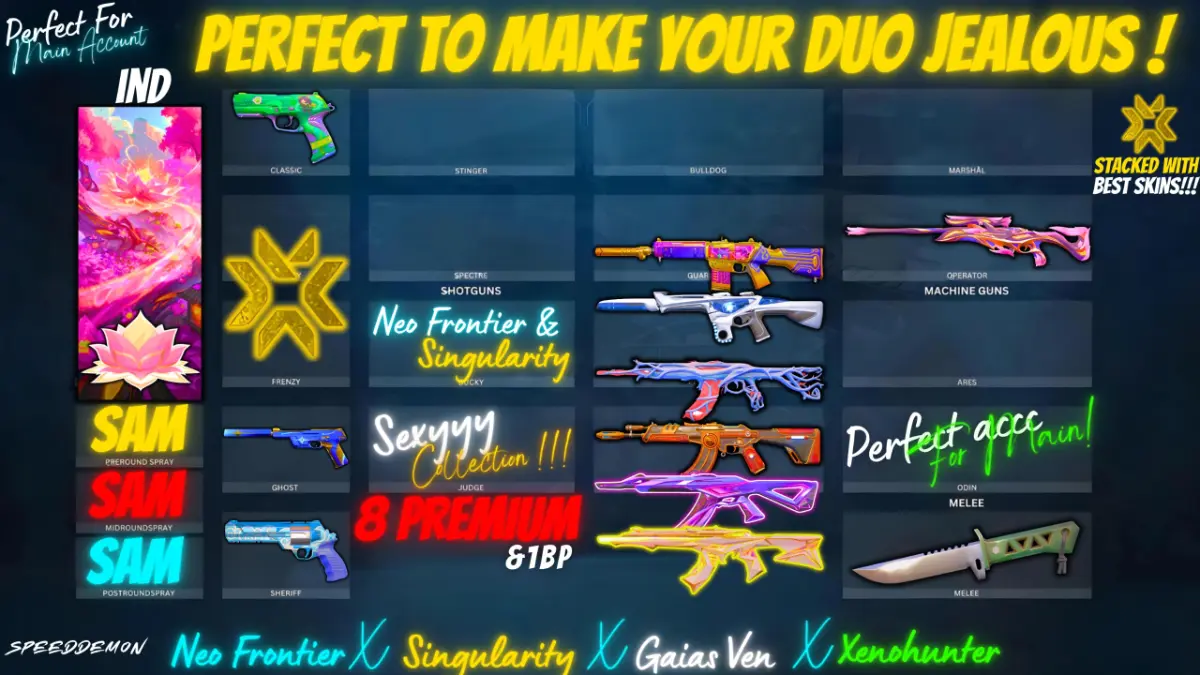 Xenohunter | Xerofang | Neo frontier | 8 skins 1BP