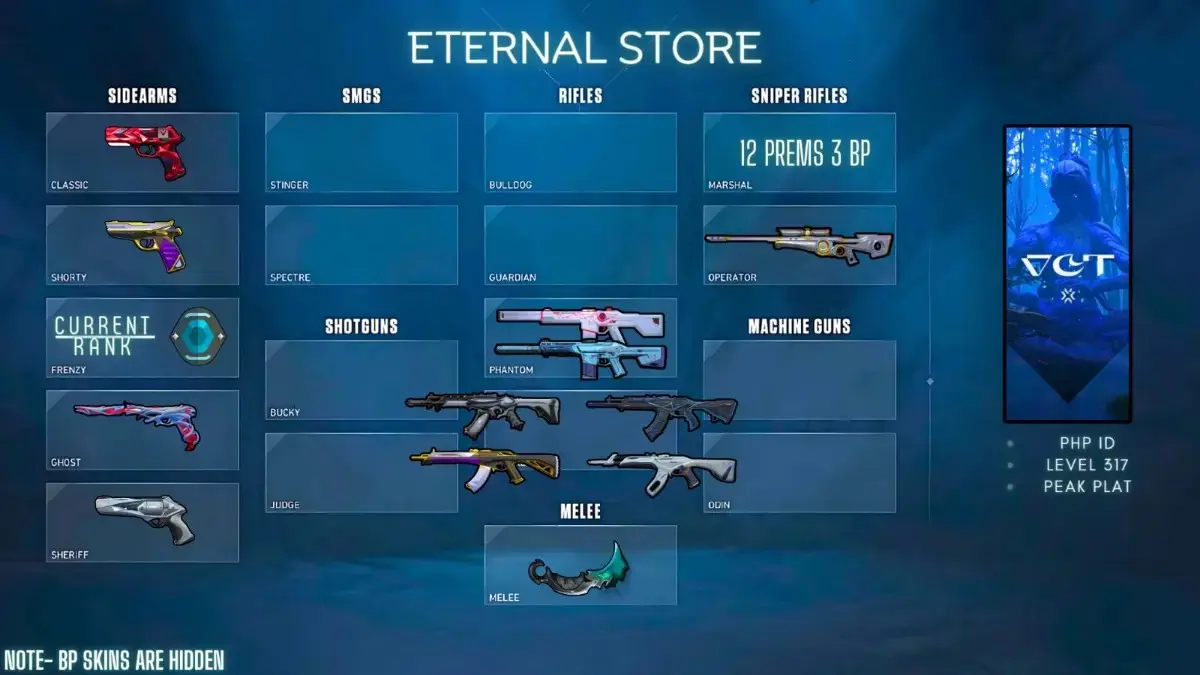 12 Prem 3 BP (Prime X Spectrum X Reaver)