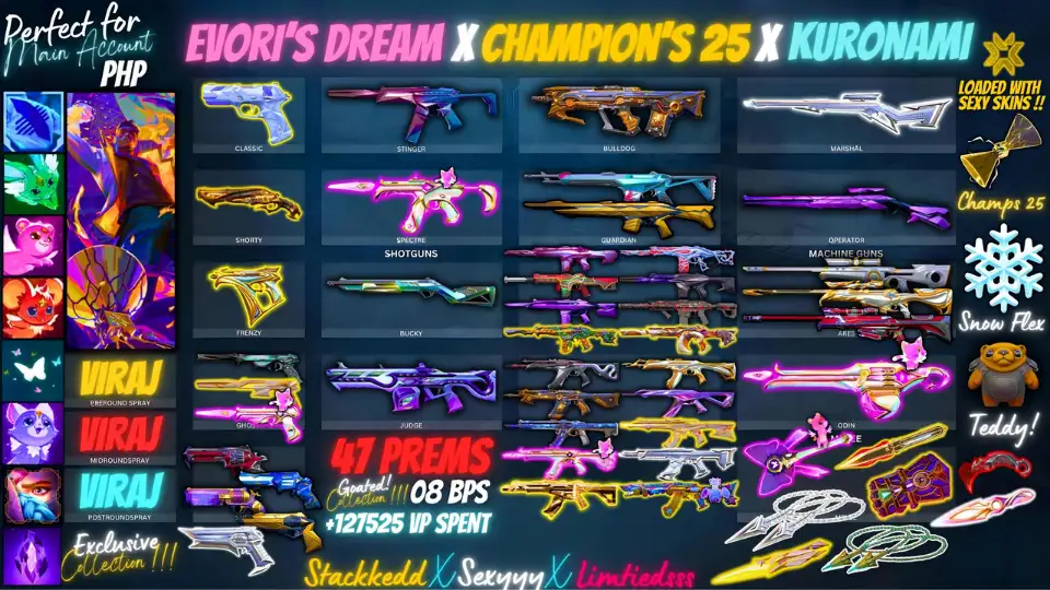 👑 47 PREMS ACCOUNT — ULTRA SEXY TOP TIER SKINS 💎