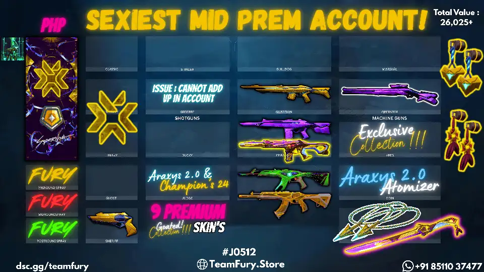 9 Premium Skin With CHAMPIONS 24 BUNDLE & Araxysss