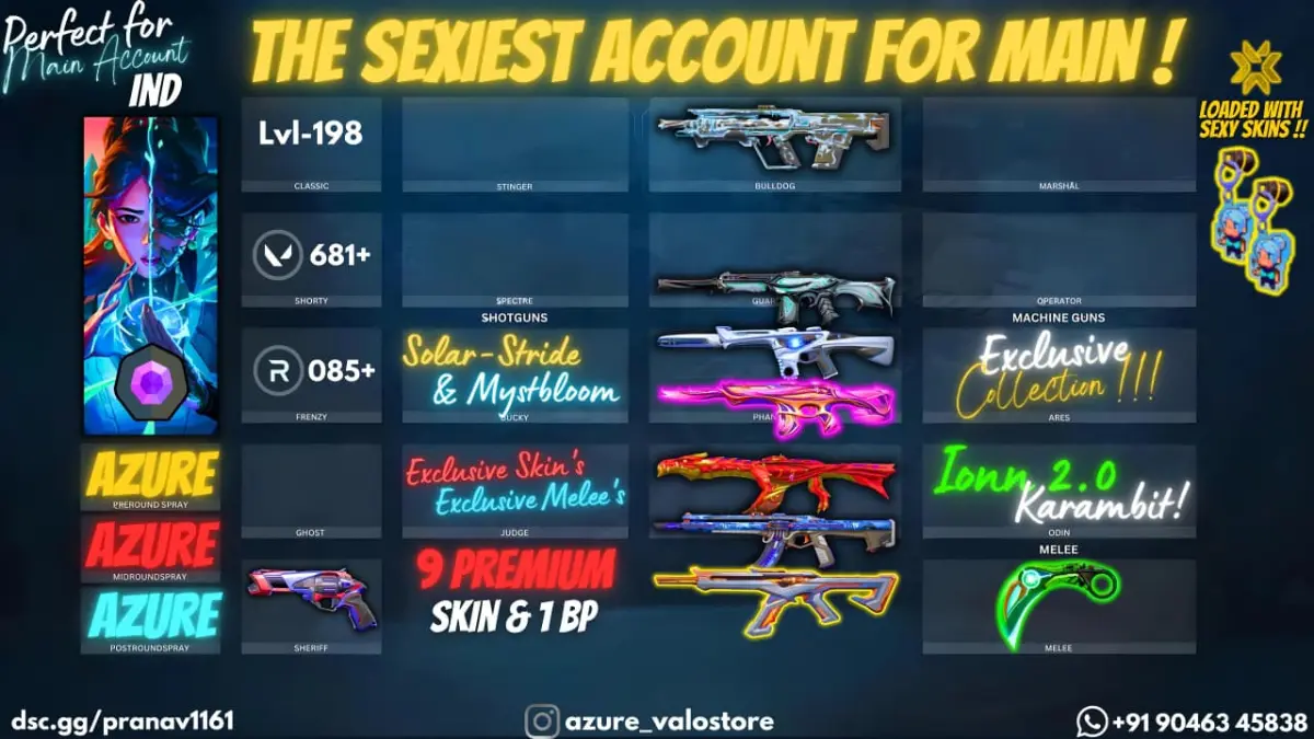 ⭐ **9 PREMIUM SKINS + 1 BPS** ⭐
