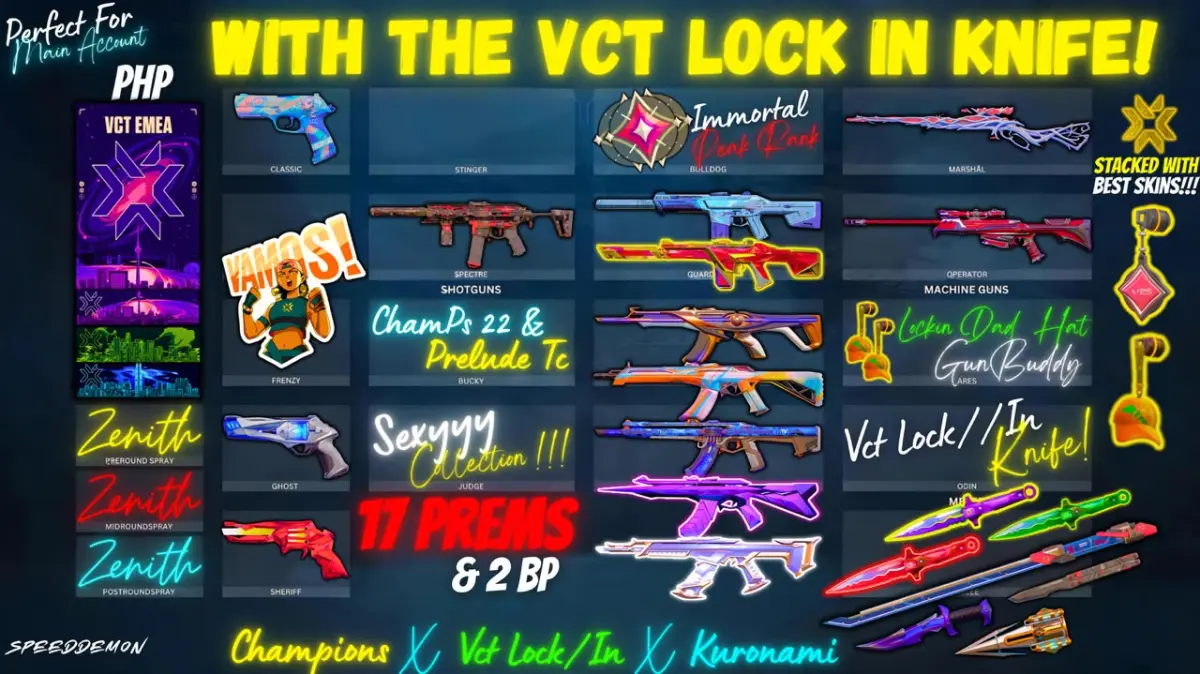 ULTRA EXCLUSIVE🎯|💎17 PREMS |🏆VCT LOCK//IN|RGX BLADE|🔪RECON BALISONG|👻 REAVER BLADE|🔥PRELUDE|🐉KURONAMI|🌌ARAXYS|🏆CHAMPS 2022|💫 & MORE