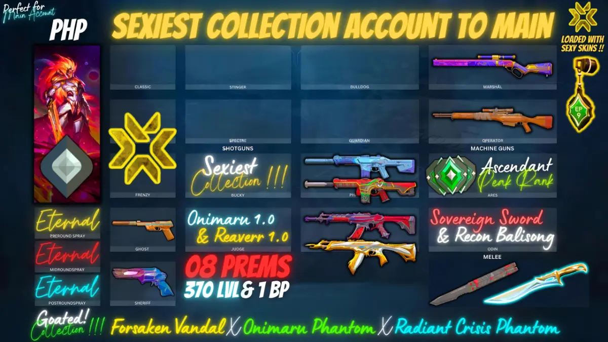 8 Prem 1 BP (Forsaken X Neo Frontier X Singularity X Recon)