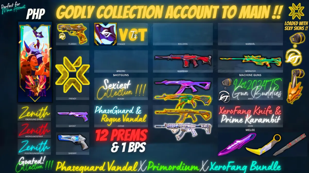 ✨ MAGNIFICENT COLLECTION |🐉 XEROFANG BUNDLE |⚡PRIME KARAMBIT | 🦋 RECON BUTTERFLY | 🖤 ROGUE | 🌌 PRIMORDIUM |🛡️PHASEGUARD |🔥 AND MUCH MORE