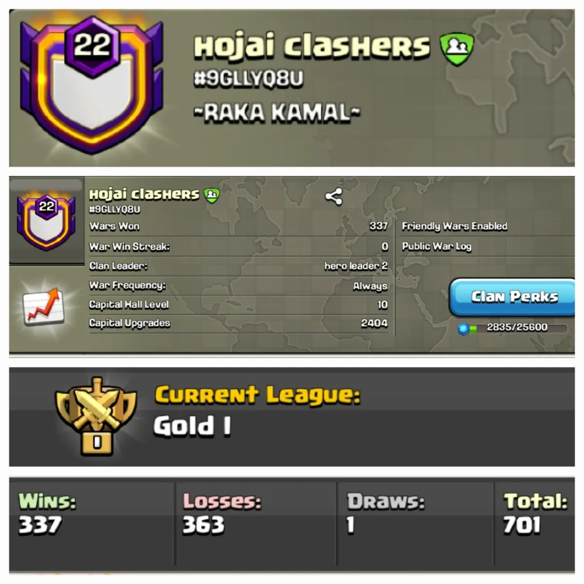Level 22 Clan