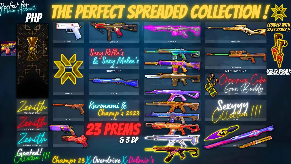 💭DREAMY VANDAL COLLECTION✨|🏆CHAMPS 23 BUNDLE🏅|⚡OVERDRIVE BUNDLE |🌊🍃KURONAMI |🌩️PRELUDE |🔰RGX ⚡|🐺XEROFANG🌙 |🔫NEO FRONTIER 🌵🪙| & MUCH MORE🚀