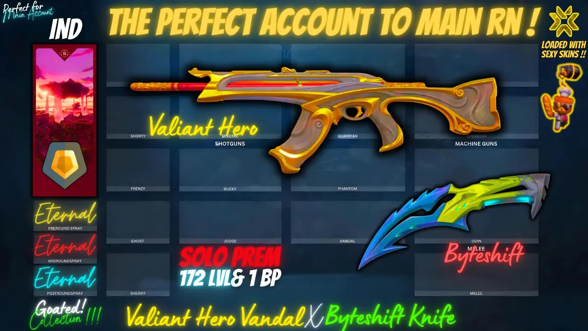 Valient Hero Vandal X Byteshift Battlepass