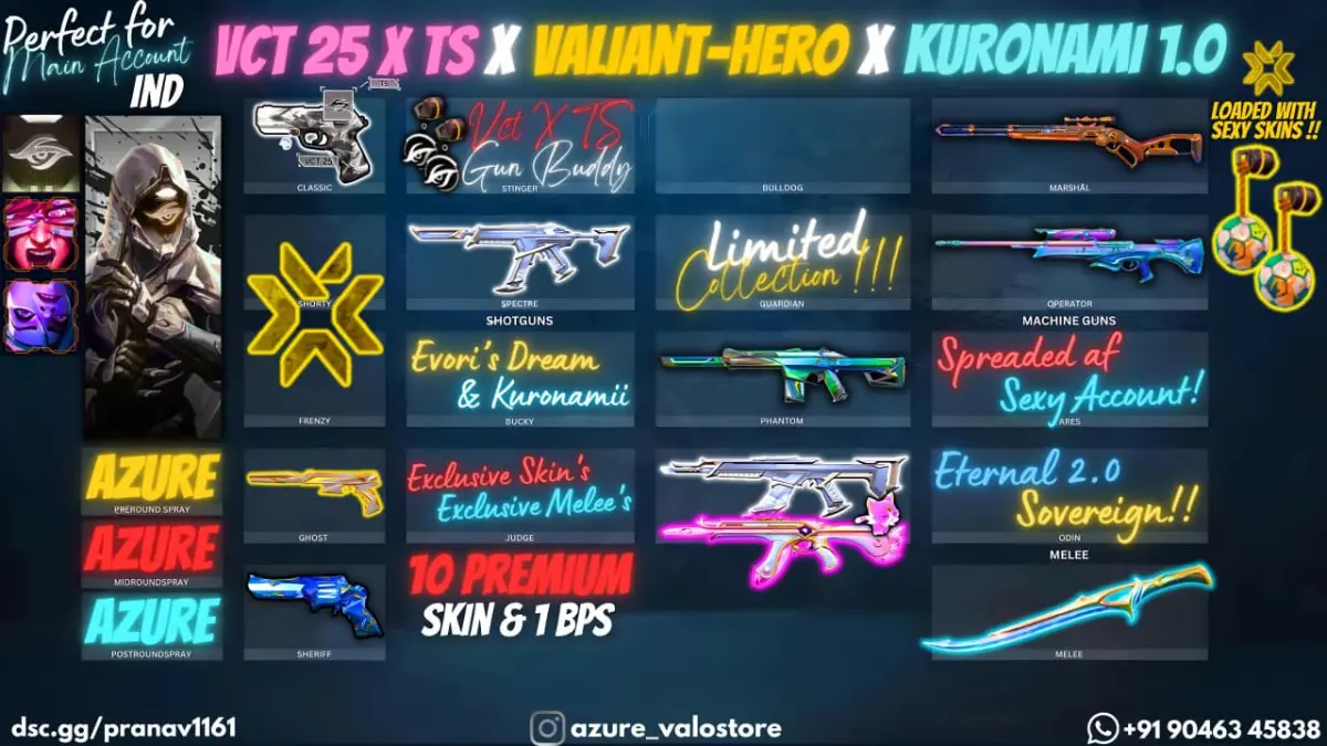⭐ **10 PREMIUM SKINS + 1 BPS** ⭐