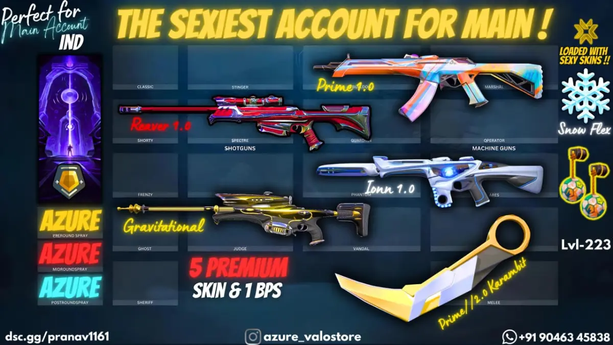 ⭐ **5 PREMIUM SKINS + 1 BPS** ⭐