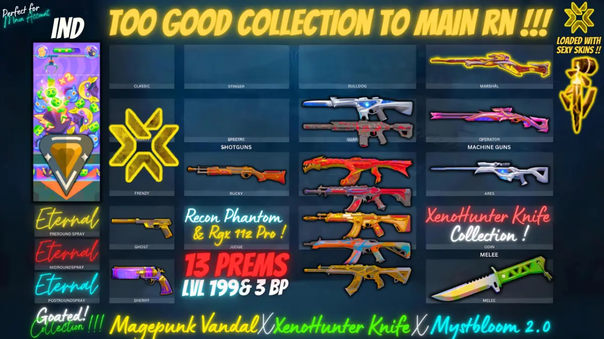 13 Prem 3 BP ( RGX X Recon X Neo Frontier X Xenohunter)