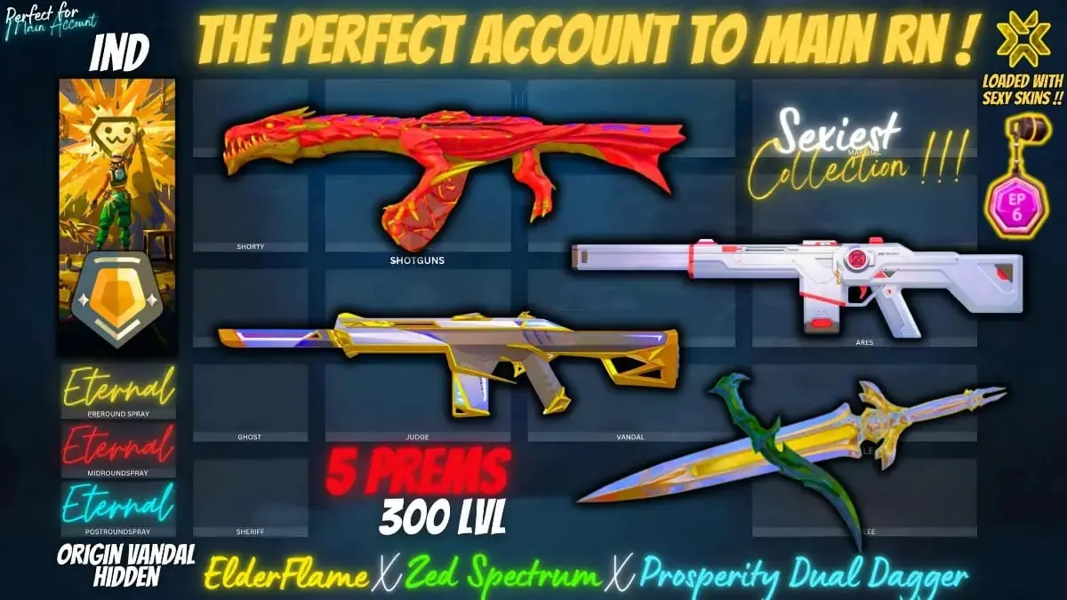 5 Prem (Elderflame X Spectrum)