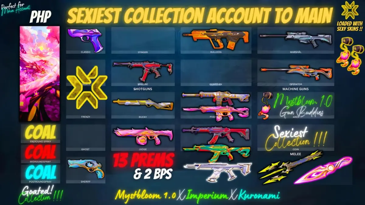 13 prems with Kuronami and mystbloom