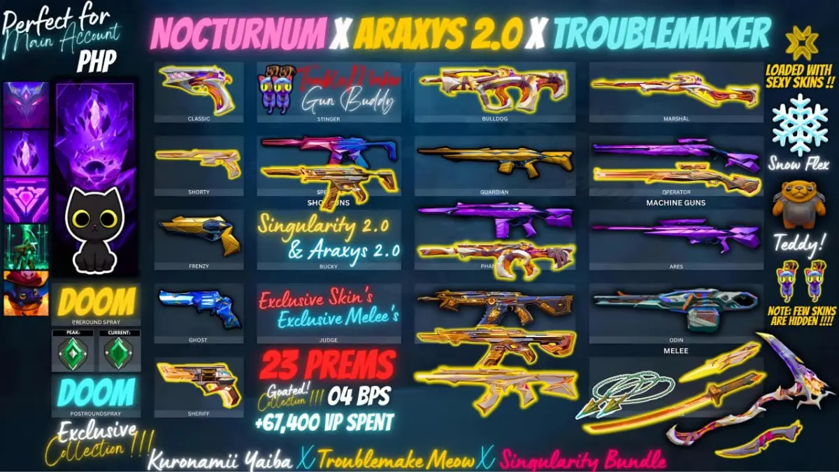 23 Prem 4 BP (Exo X Araxys X Singularity)
