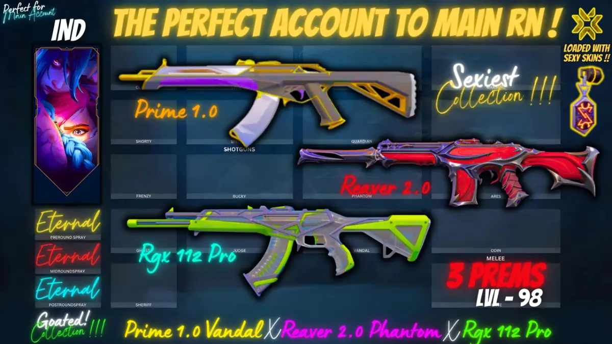 3 Prem (Prime X Reaver X RGX)