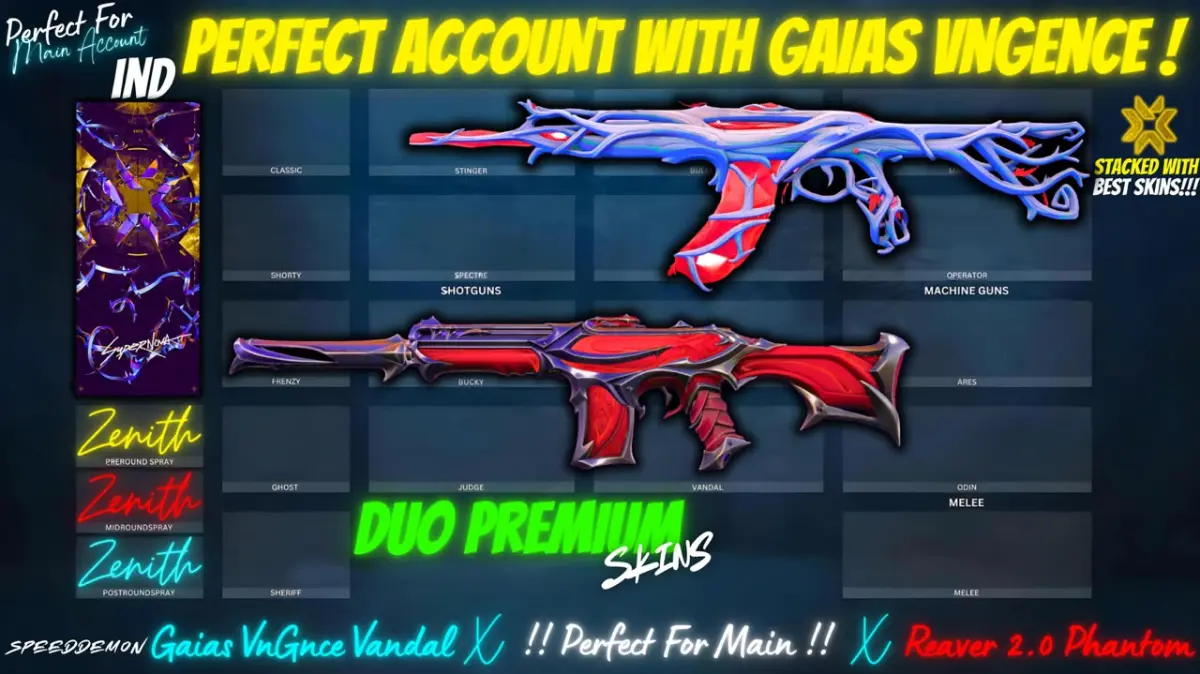 GAIA'S VENGEANCE VANDAL | REAVER PHANTOM | 199 VP EXTRA