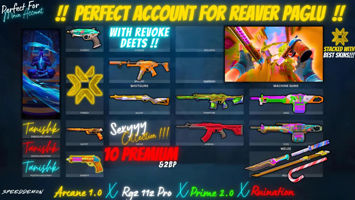 KNIFE HEAVEN IN 10 PREMS | ARCANE X RGX