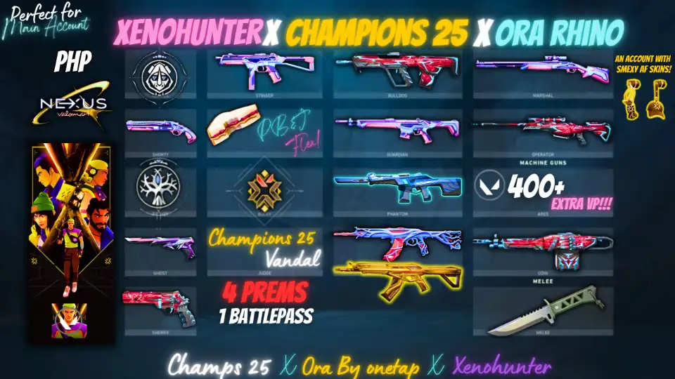 CHAMPIONS 2025 X XENOHUNTER ( PERFECT FOR MAIN ! )
