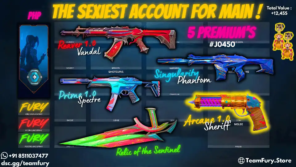 5 Premium Skins With ARCANE SHERIF and Friends