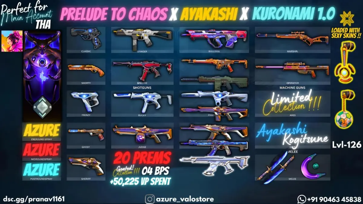 ⭐ **20 PREMIUM SKINS + 4 BPS** ⭐