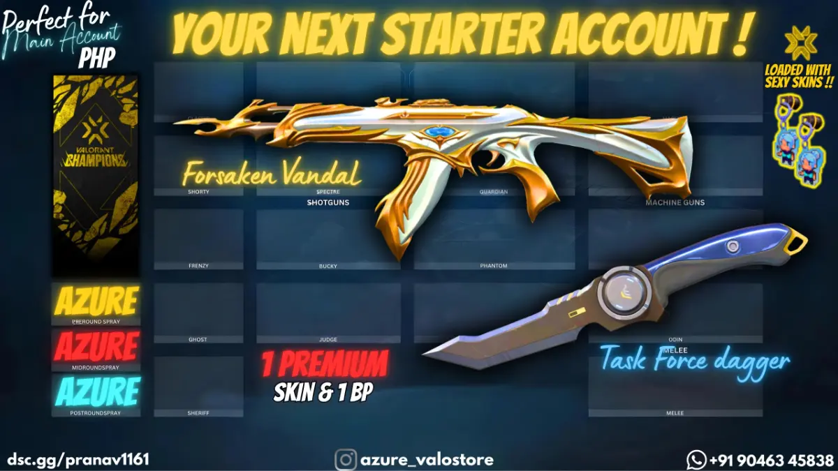 1 PREM 1 BP (FORESAKEN VANDAL)