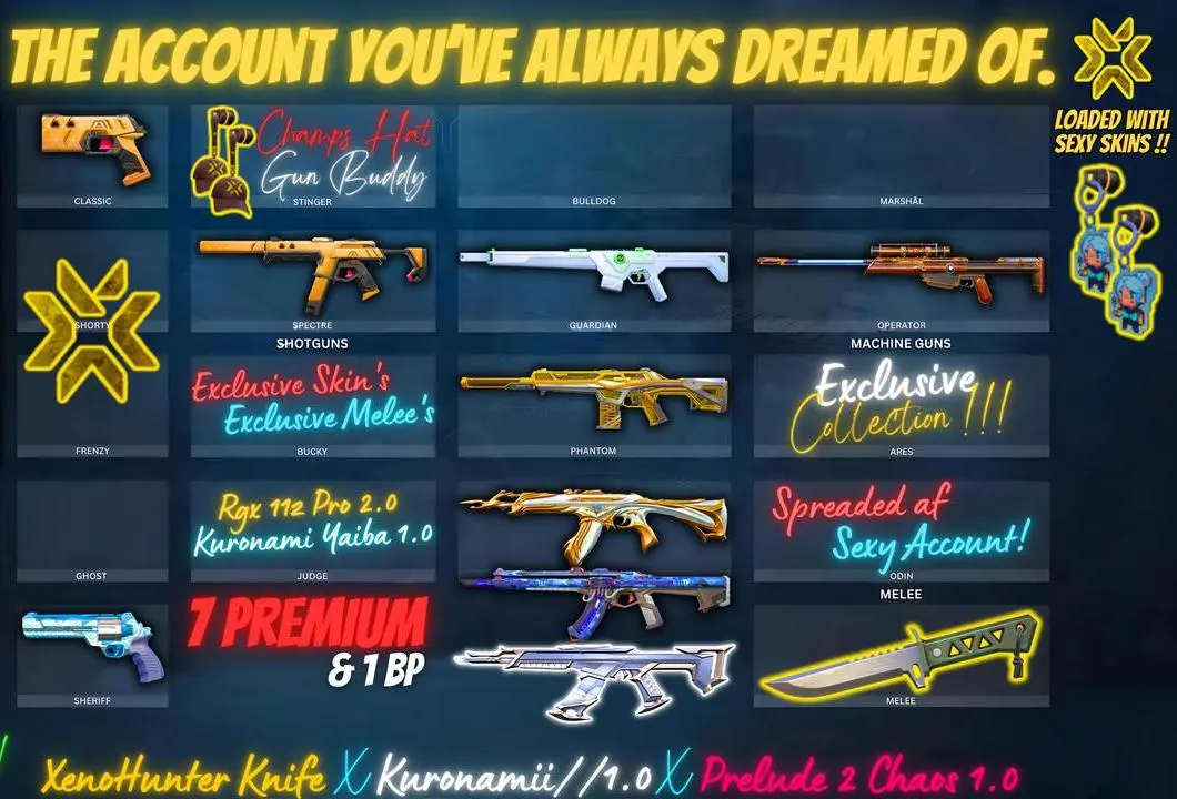 7 PREMS |KURONAMI|PRELUDE|XENOHUNTER KNIFE| & MORE