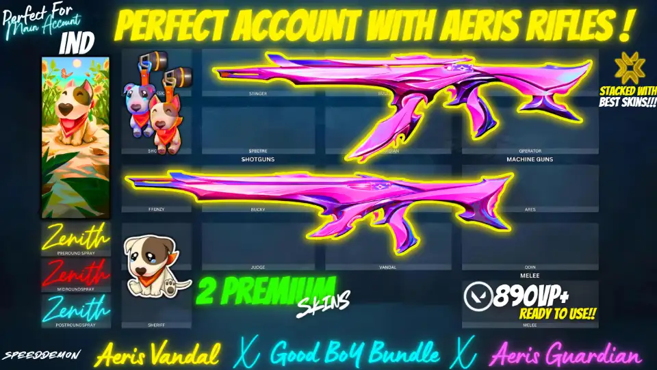 AERIS VANDAL | AERIS GUARDIAN | +890 VP EXTRA| Dog Days Capsule