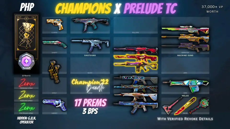 17 PREMIUM 3 BATTLEPASS | PRELUDE X GAIA X CHAMPS