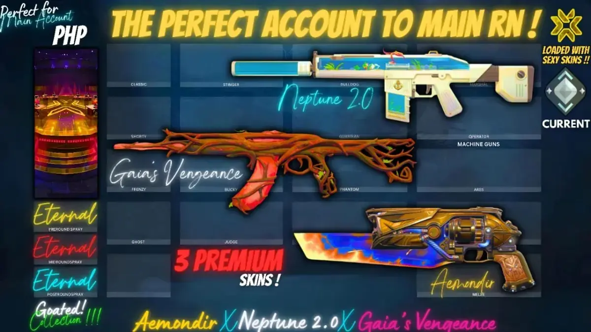 3 Prems (Gaia X Neptune X Aemondir)