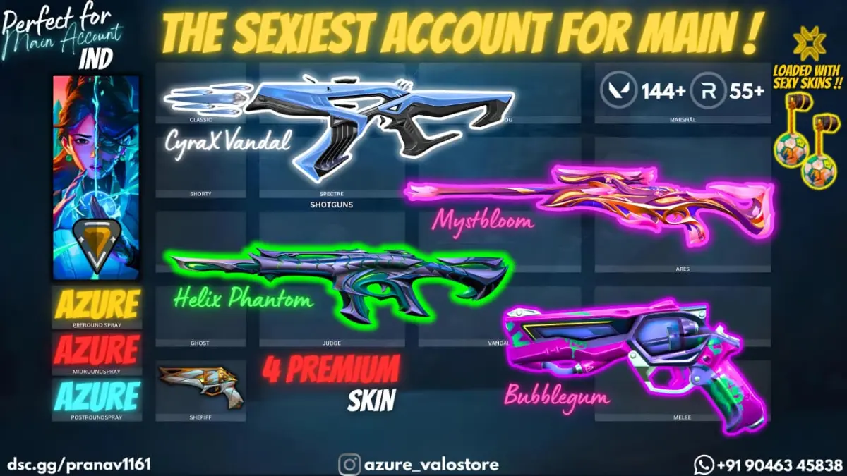 ⭐ 4 PREMIUM SKINS ⭐
