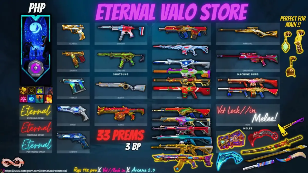 33 Prem 3 BP (Arcane Bundle X VCT 2026 X Great Spread)
