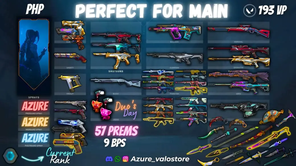 ⭐ **57 PREMIUM SKINS + 9 BPS** ⭐